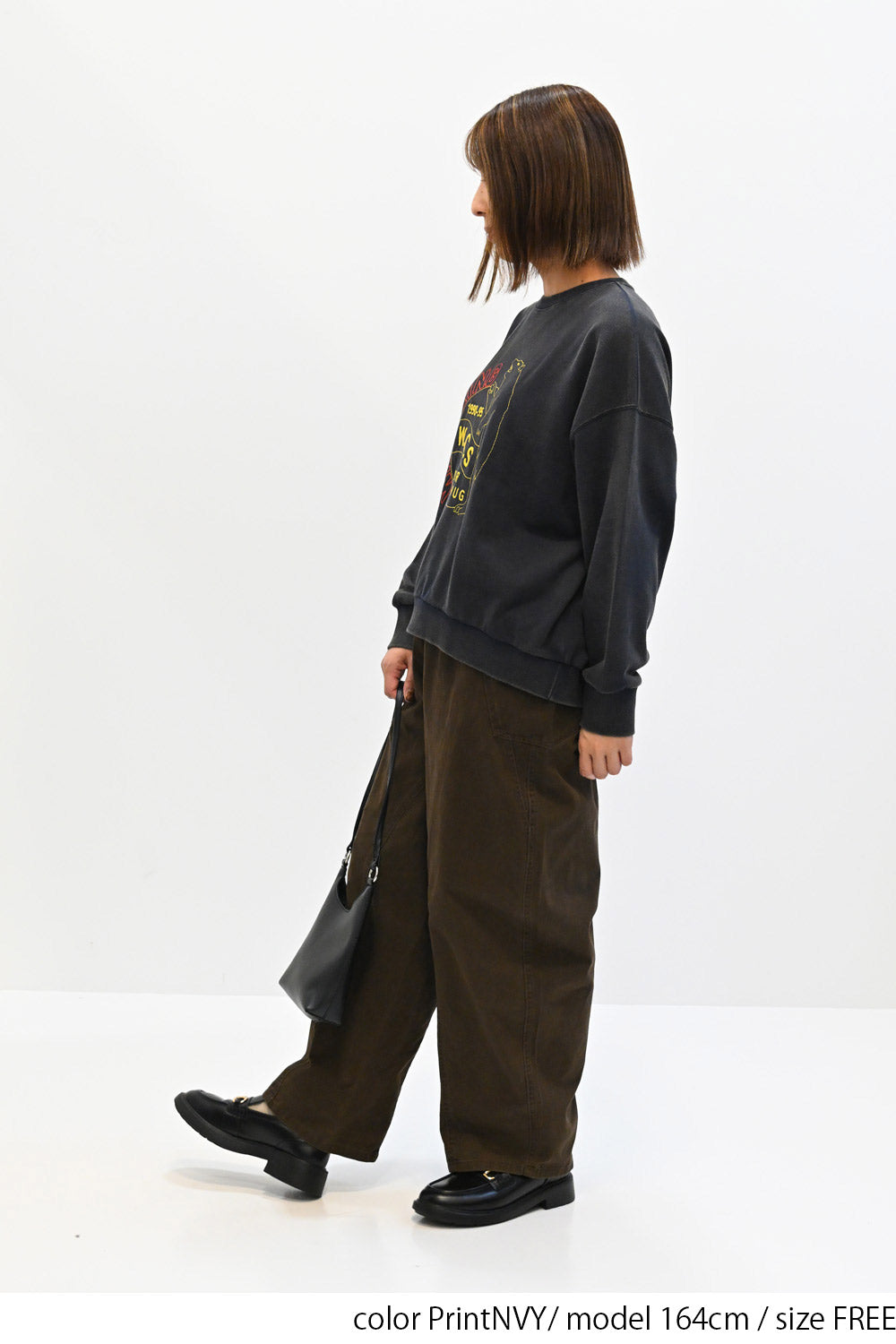 ベアー刺繍トレーナー