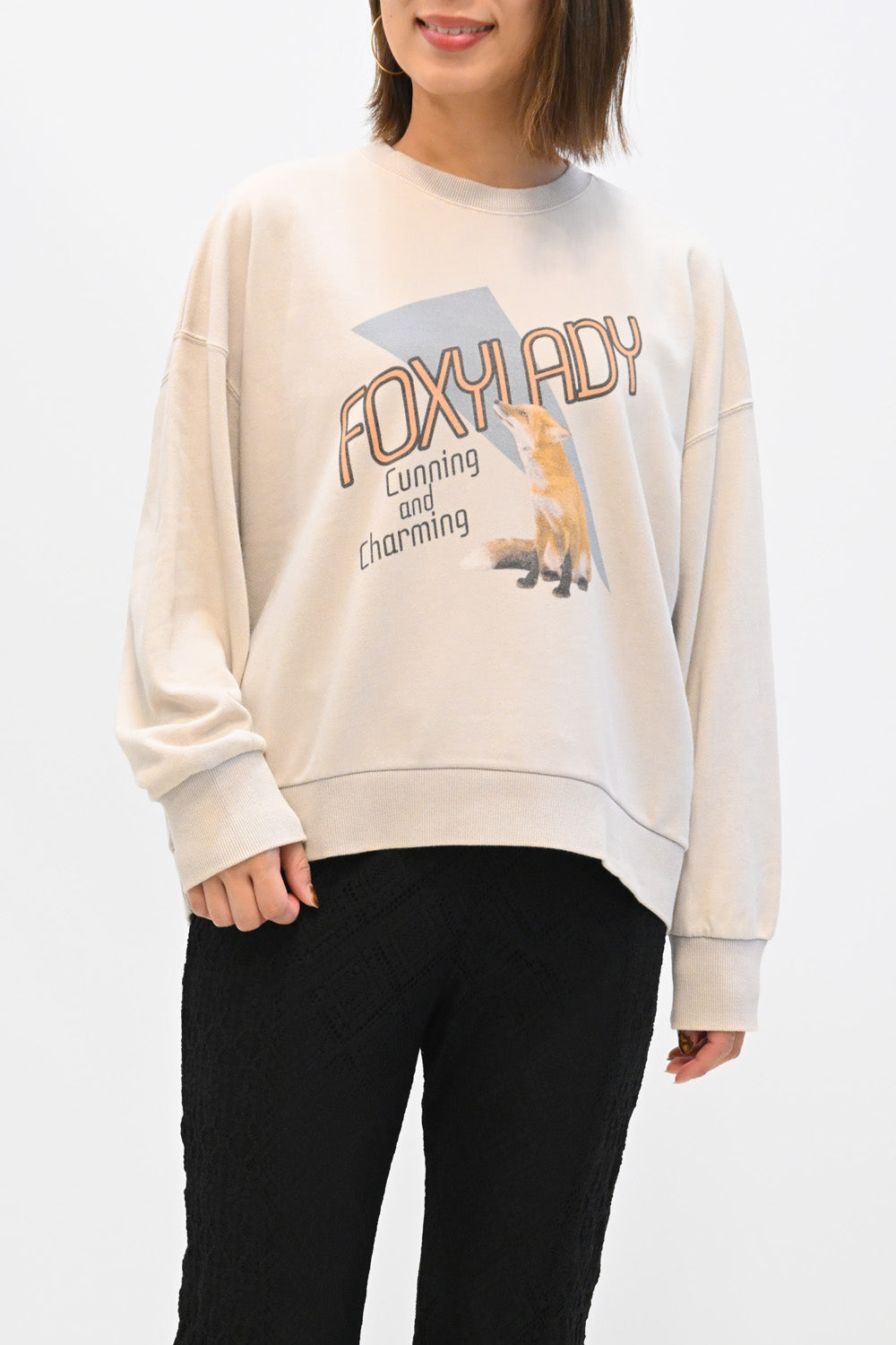 ≪SALE≫キツネプリントトレーナー – HEART MARKET