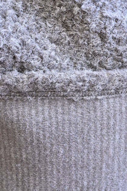 ≪SALE≫Wool-Like Crew Neck Coat