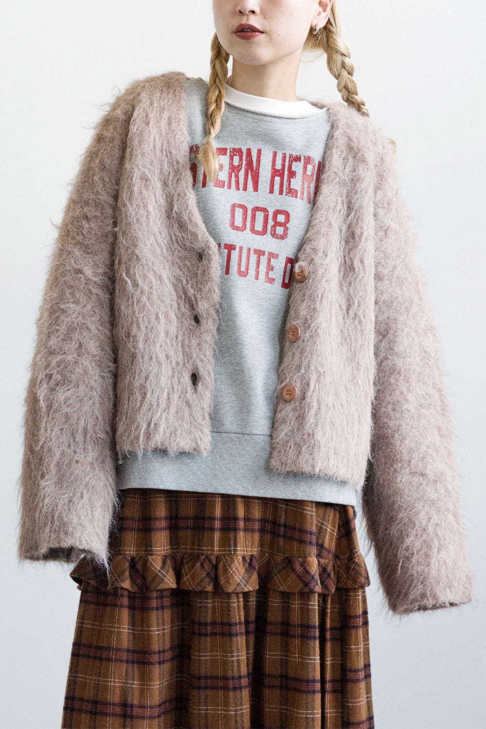 ≪SALE≫ Shaggy Knit Cardigan