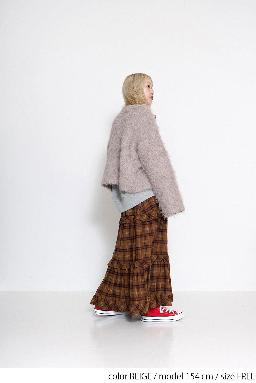 ≪SALE≫ Shaggy Knit Cardigan