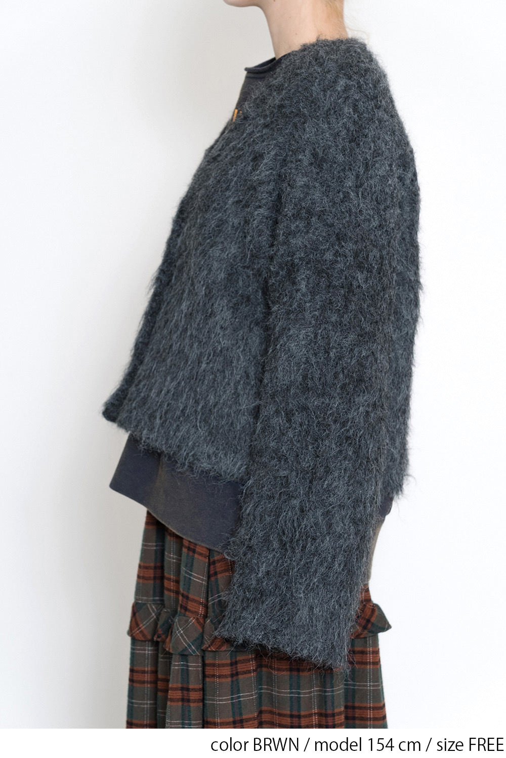 ≪SALE≫ Shaggy Knit Cardigan