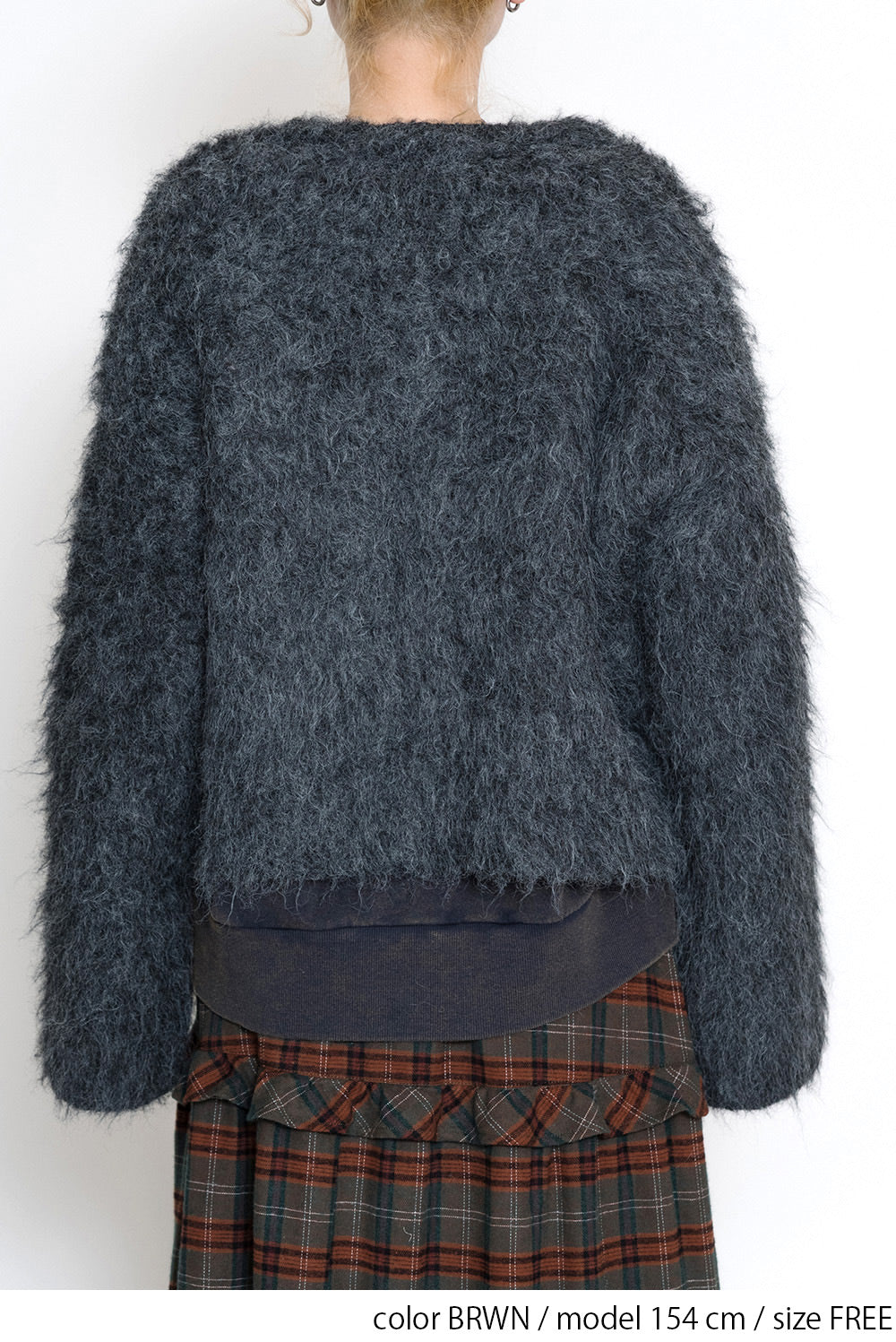 ≪SALE≫ Shaggy Knit Cardigan