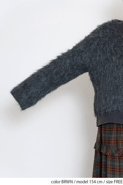 ≪SALE≫ Shaggy Knit Cardigan