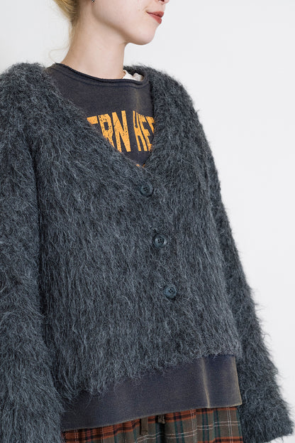 ≪SALE≫ Shaggy Knit Cardigan