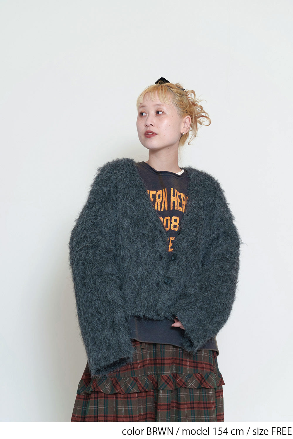 ≪SALE≫ Shaggy Knit Cardigan