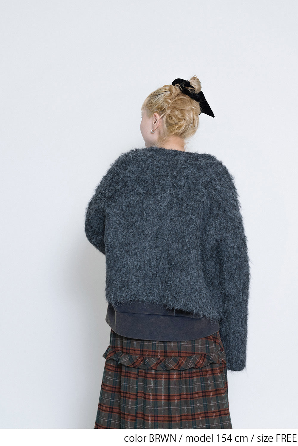 ≪SALE≫ Shaggy Knit Cardigan