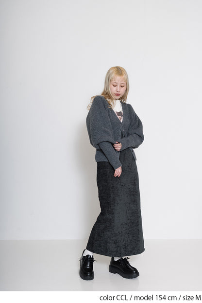 きゅん袖の2WAYプルオーバー