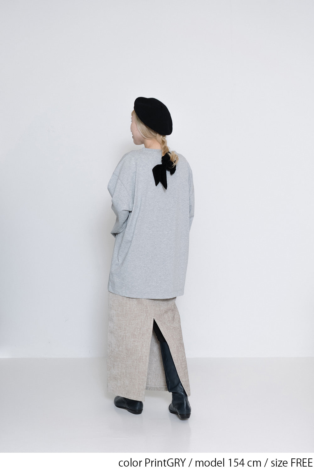 ≪SALE≫ Flower Print Long Tee