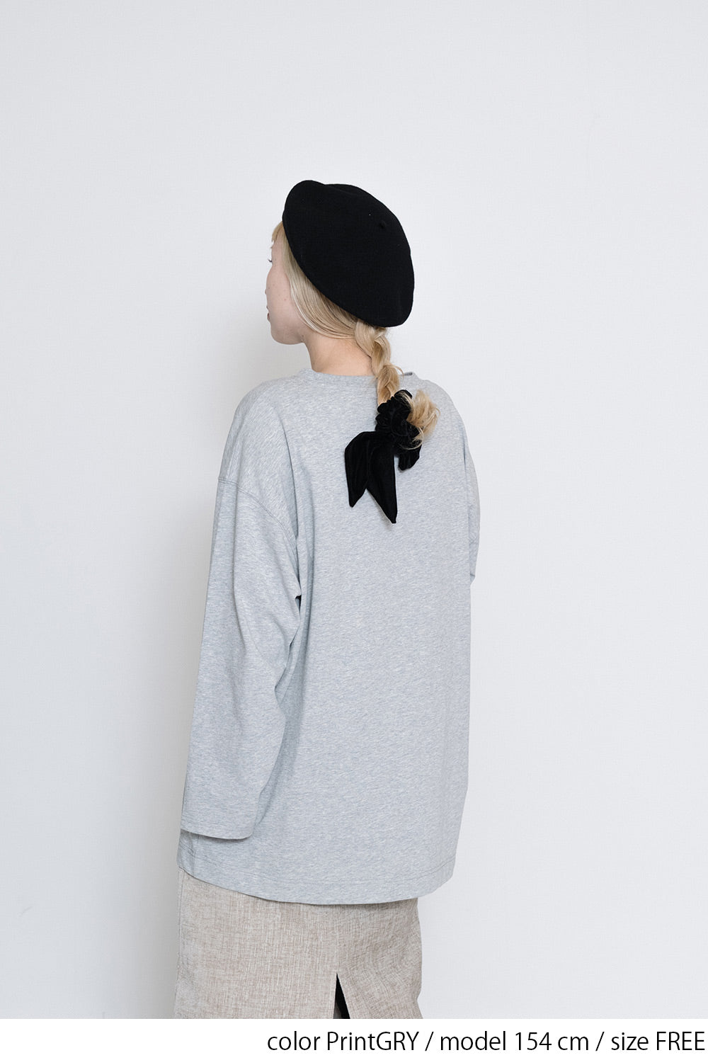 ≪SALE≫ Flower Print Long Tee