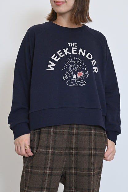ハトマっちWEEKENDER裏毛トレーナー