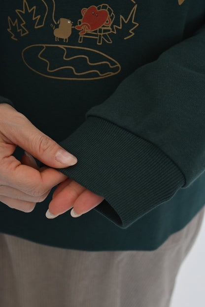 ハトマっちWEEKENDER裏毛トレーナー