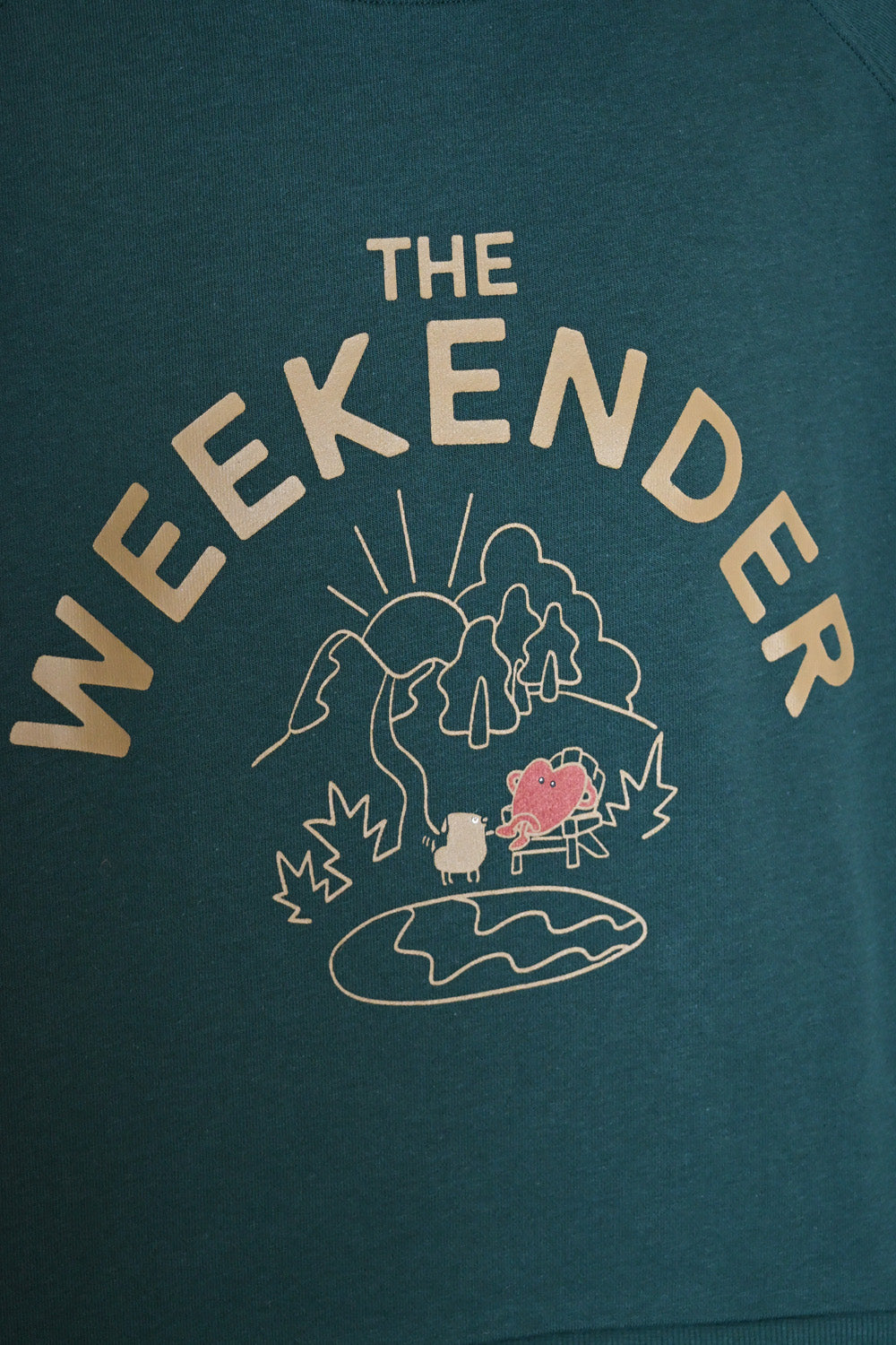 ハトマっちWEEKENDER裏毛トレーナー