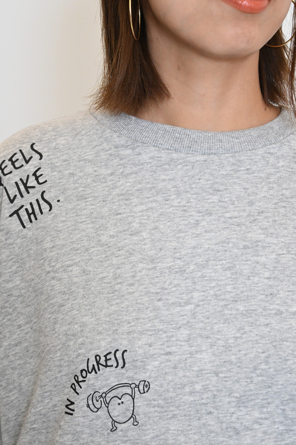 ≪SALE≫ Muscular Hatomatch All-Over Print Fleece Pullover