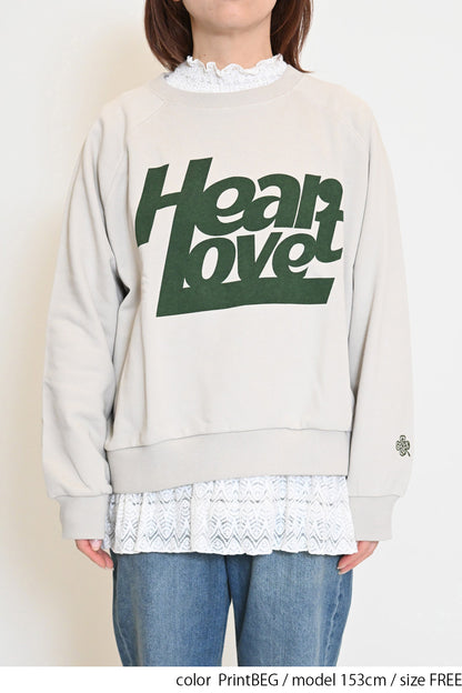 ≪SALE≫ Big Logo & Clover Pullover