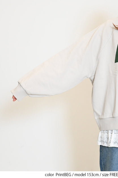 ≪SALE≫ Big Logo & Clover Pullover