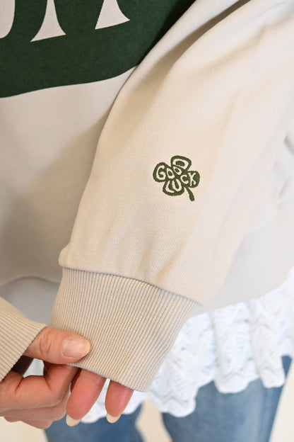 ≪SALE≫ Big Logo & Clover Pullover