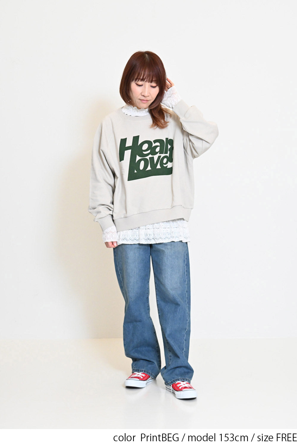 ≪SALE≫ Big Logo & Clover Pullover