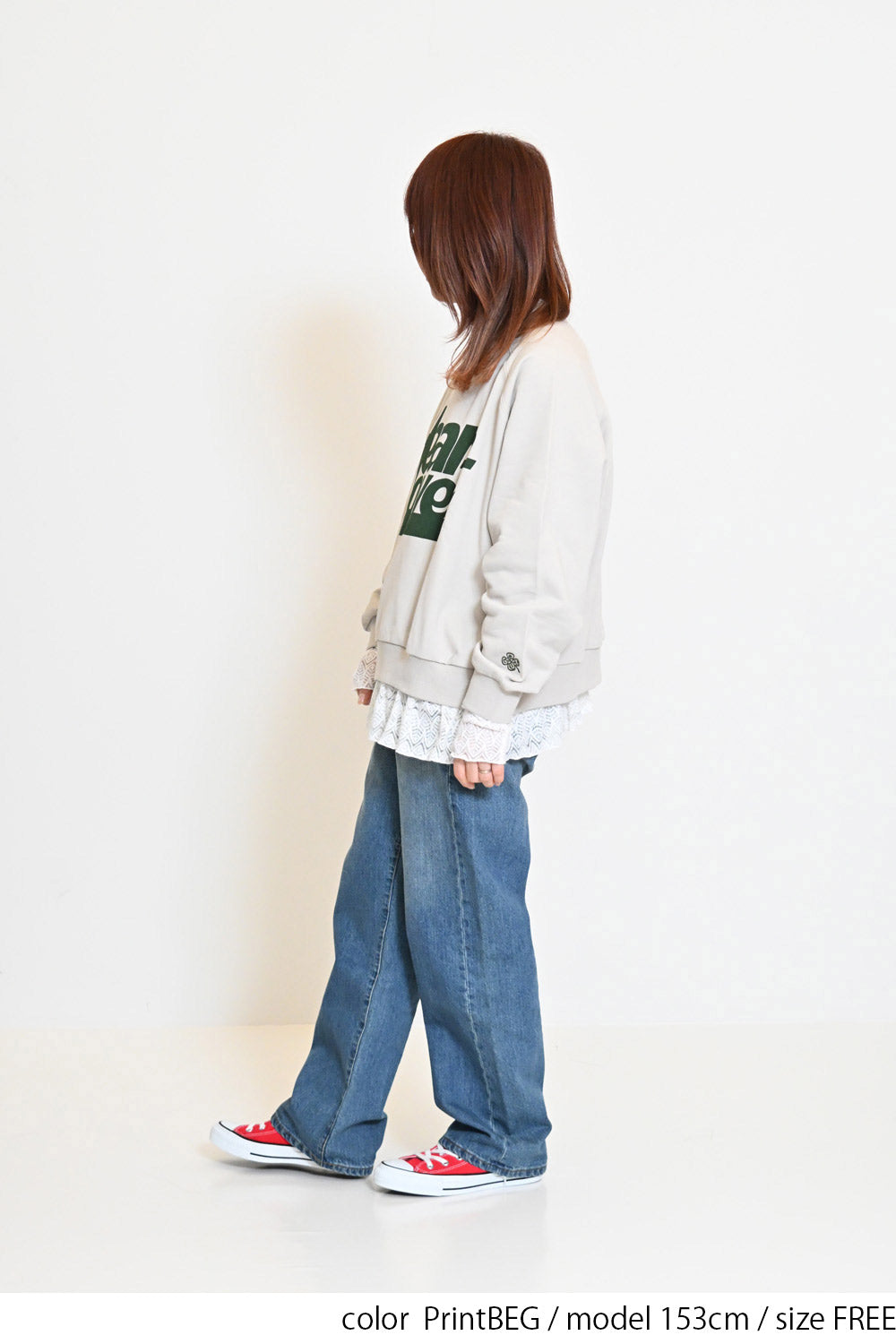 ≪SALE≫ Big Logo & Clover Pullover