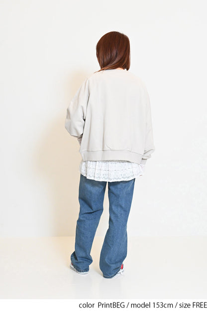 ≪SALE≫ Big Logo & Clover Pullover