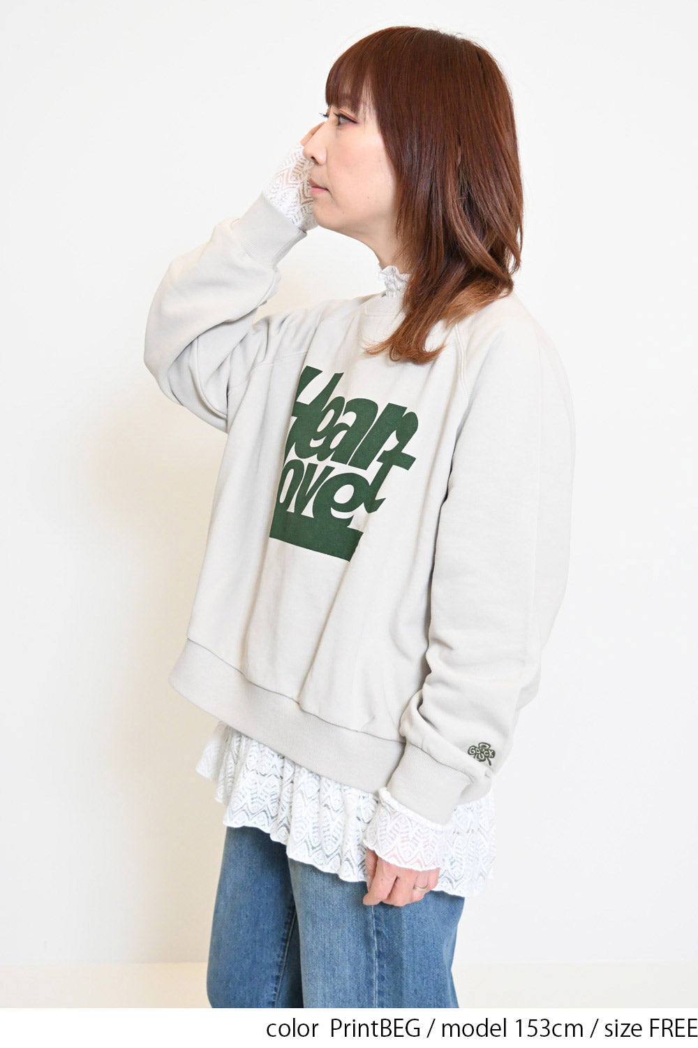 ≪SALE≫ Big Logo & Clover Pullover