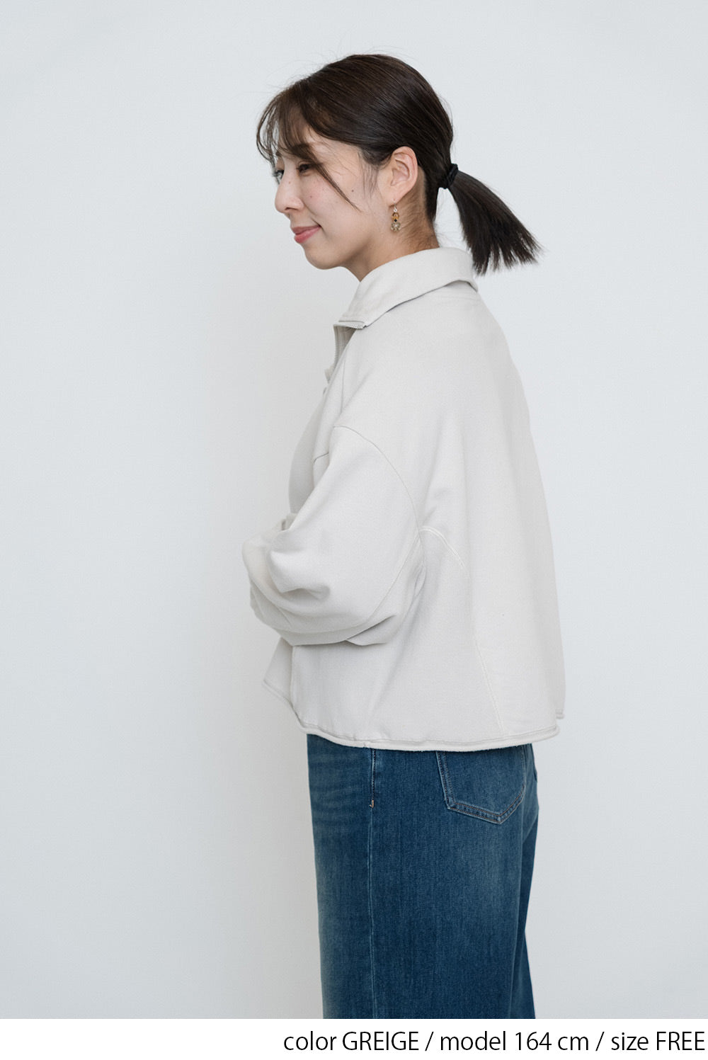 ≪SALE≫ Turtleneck Zip Pullover