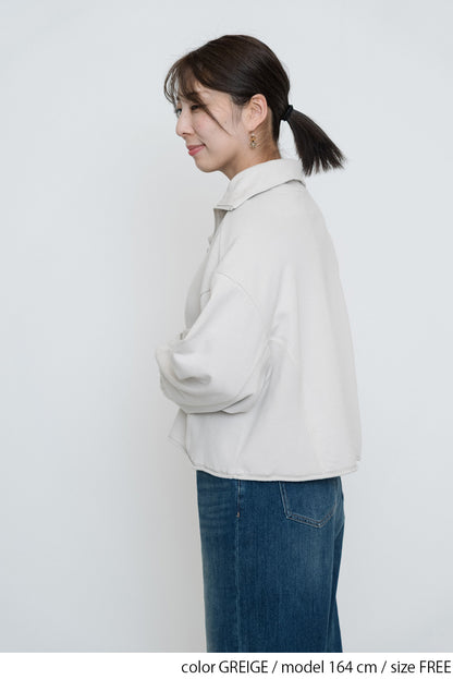 ≪SALE≫ Turtleneck Zip Pullover