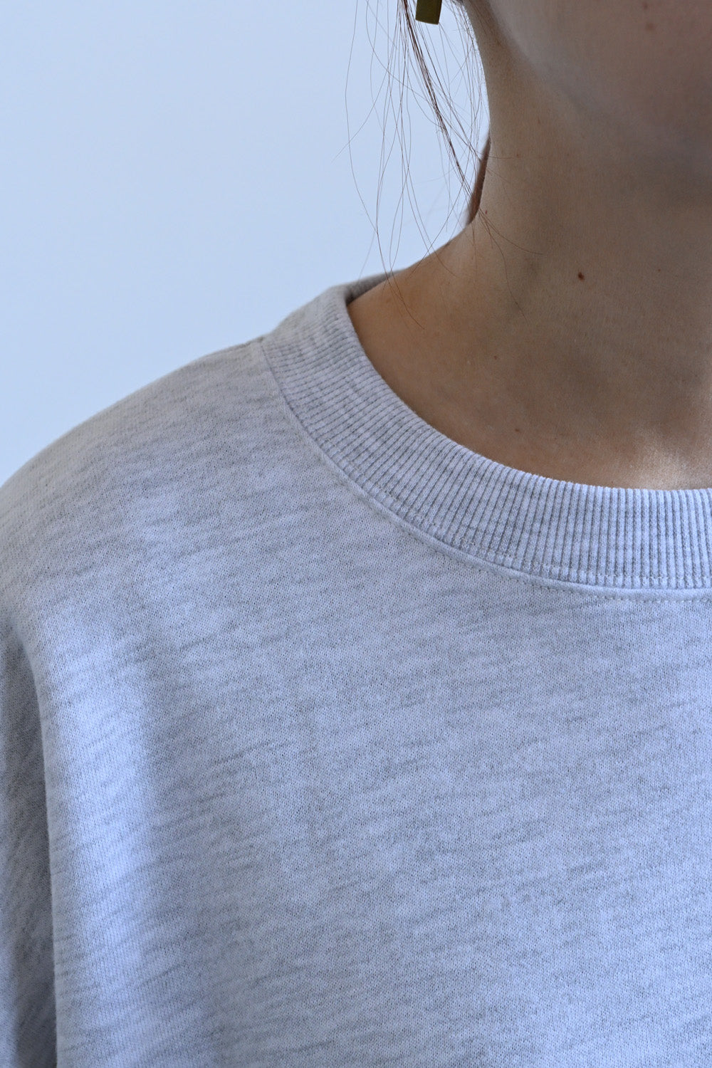 ≪SALE≫Embroidered Brushed Pullover
