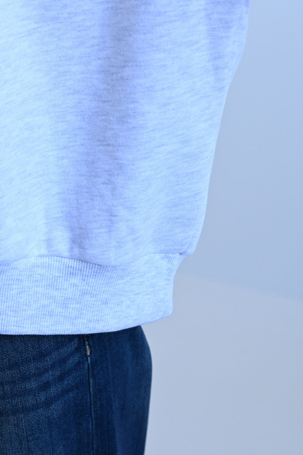 ≪SALE≫Embroidered Brushed Pullover