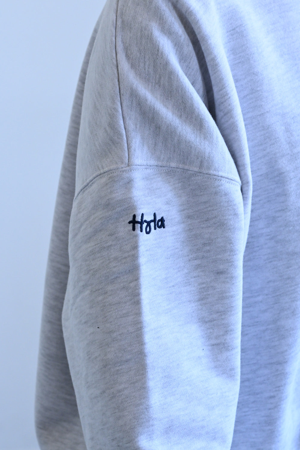 ≪SALE≫Embroidered Brushed Pullover