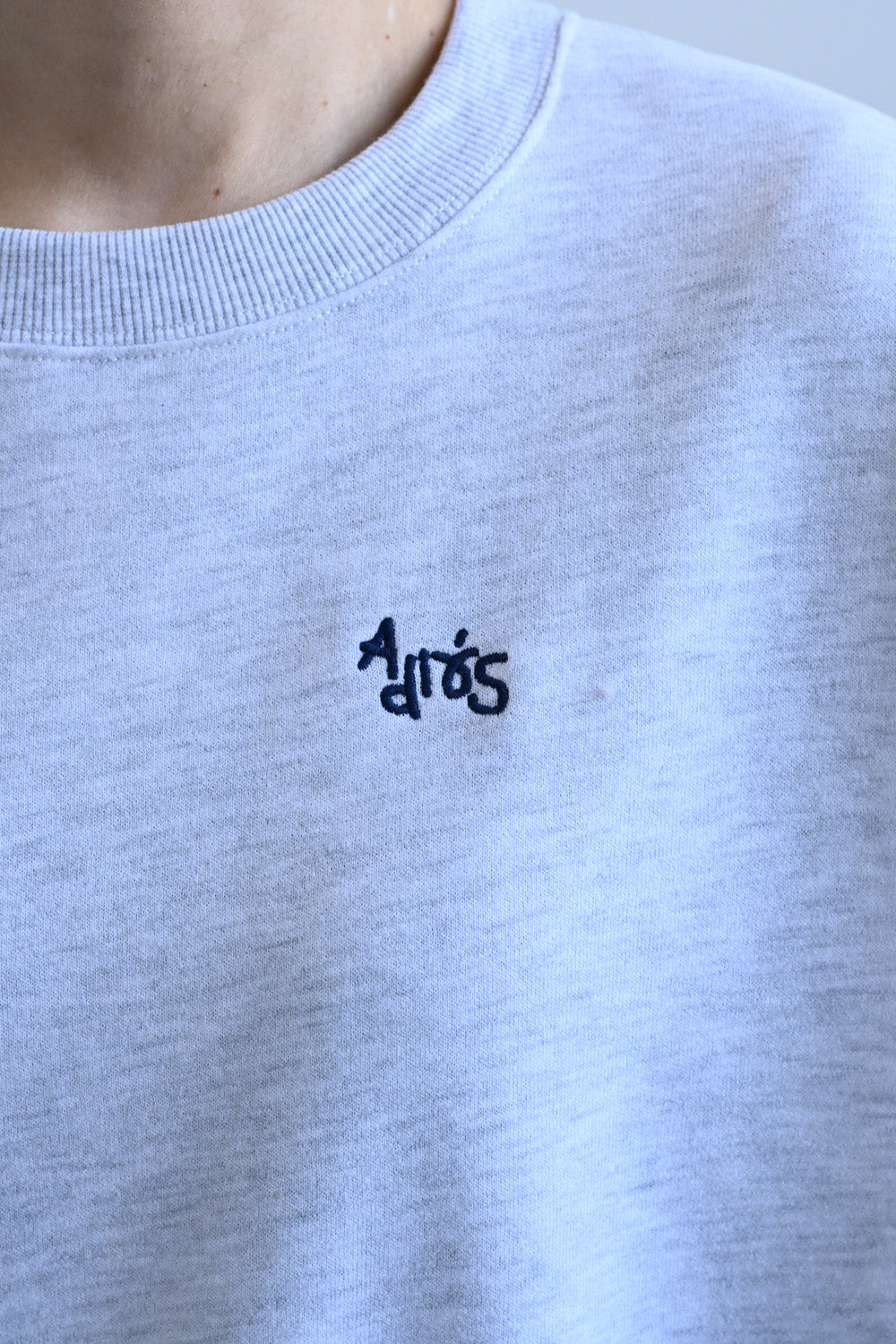 ≪SALE≫Embroidered Brushed Pullover