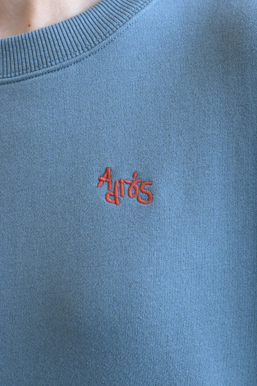 ≪SALE≫Embroidered Brushed Pullover