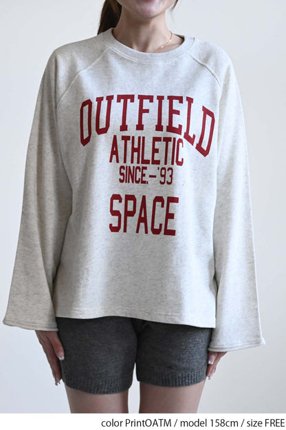 ≪SALE≫ Loose Big Print Pullover