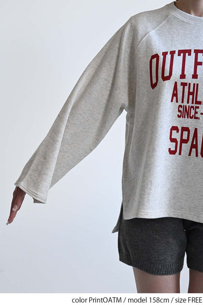≪SALE≫ Loose Big Print Pullover