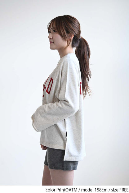 ≪SALE≫ Loose Big Print Pullover