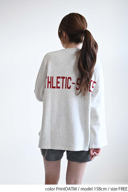 ≪SALE≫ Loose Big Print Pullover