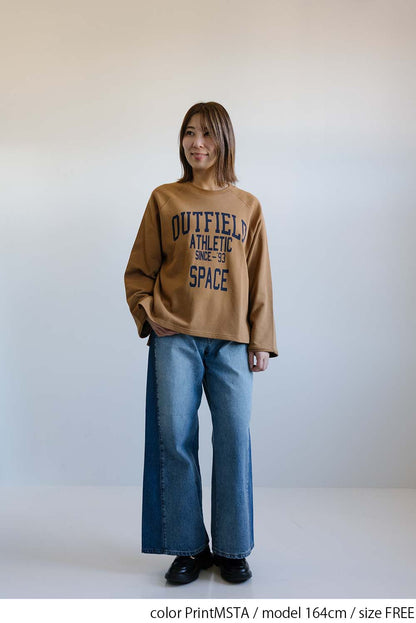 ≪SALE≫ Loose Big Print Pullover