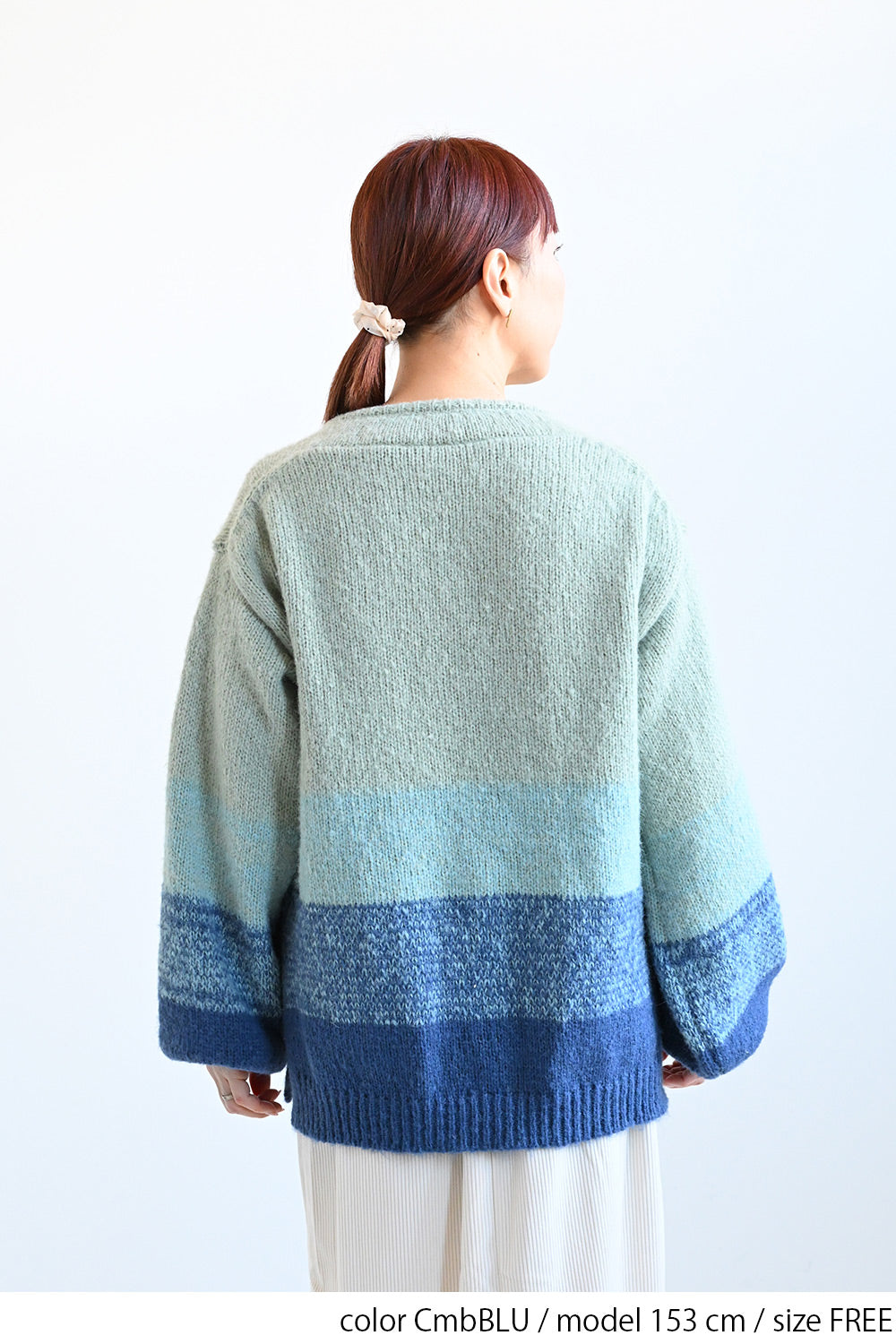 ≪SALE≫Gradient Puff Pullover