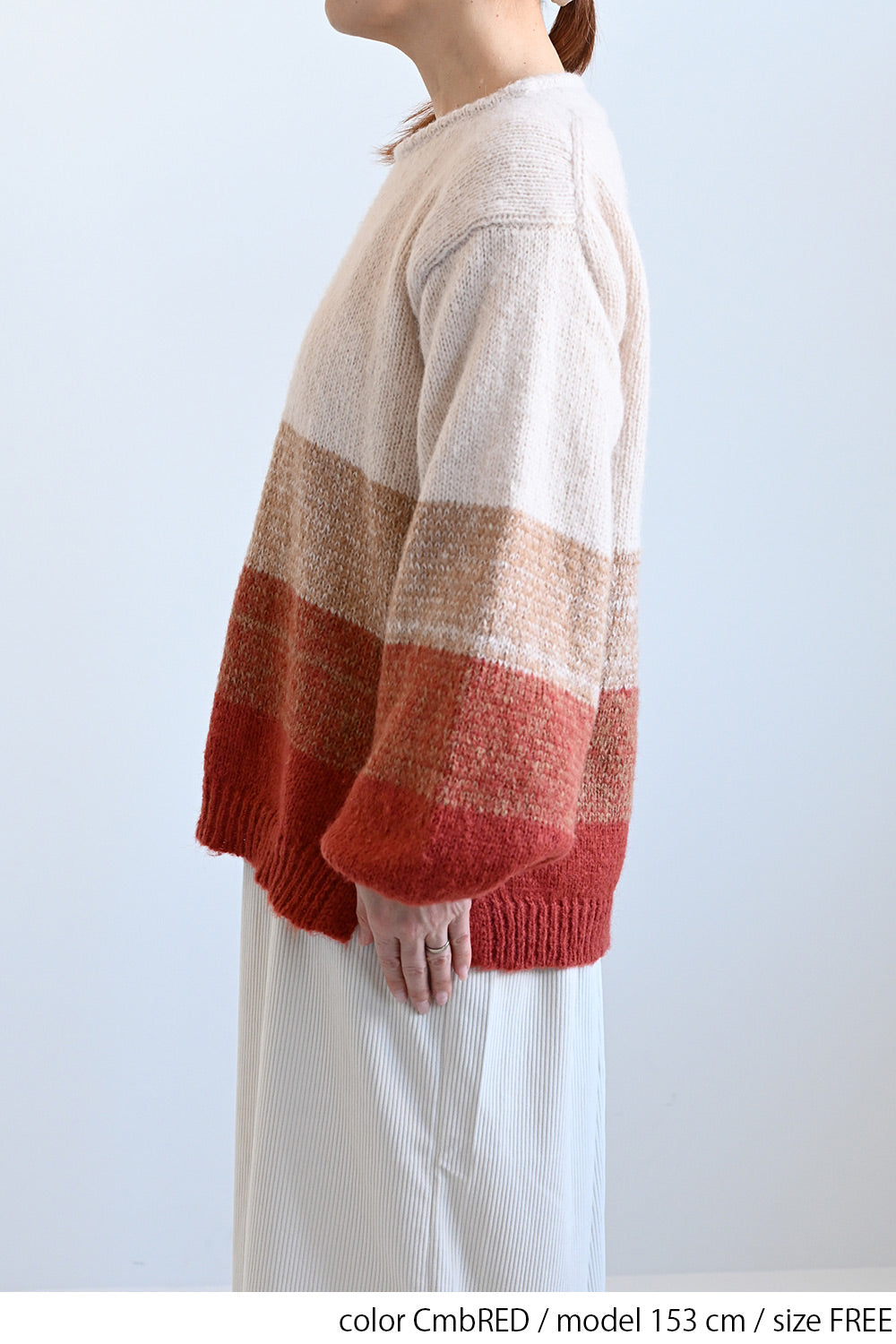 ≪SALE≫Gradient Puff Pullover