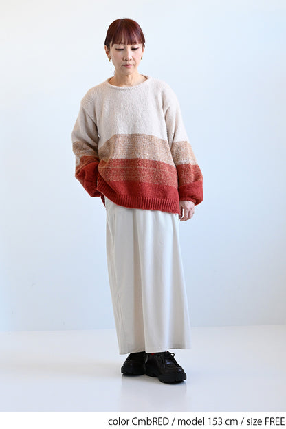 ≪SALE≫Gradient Puff Pullover