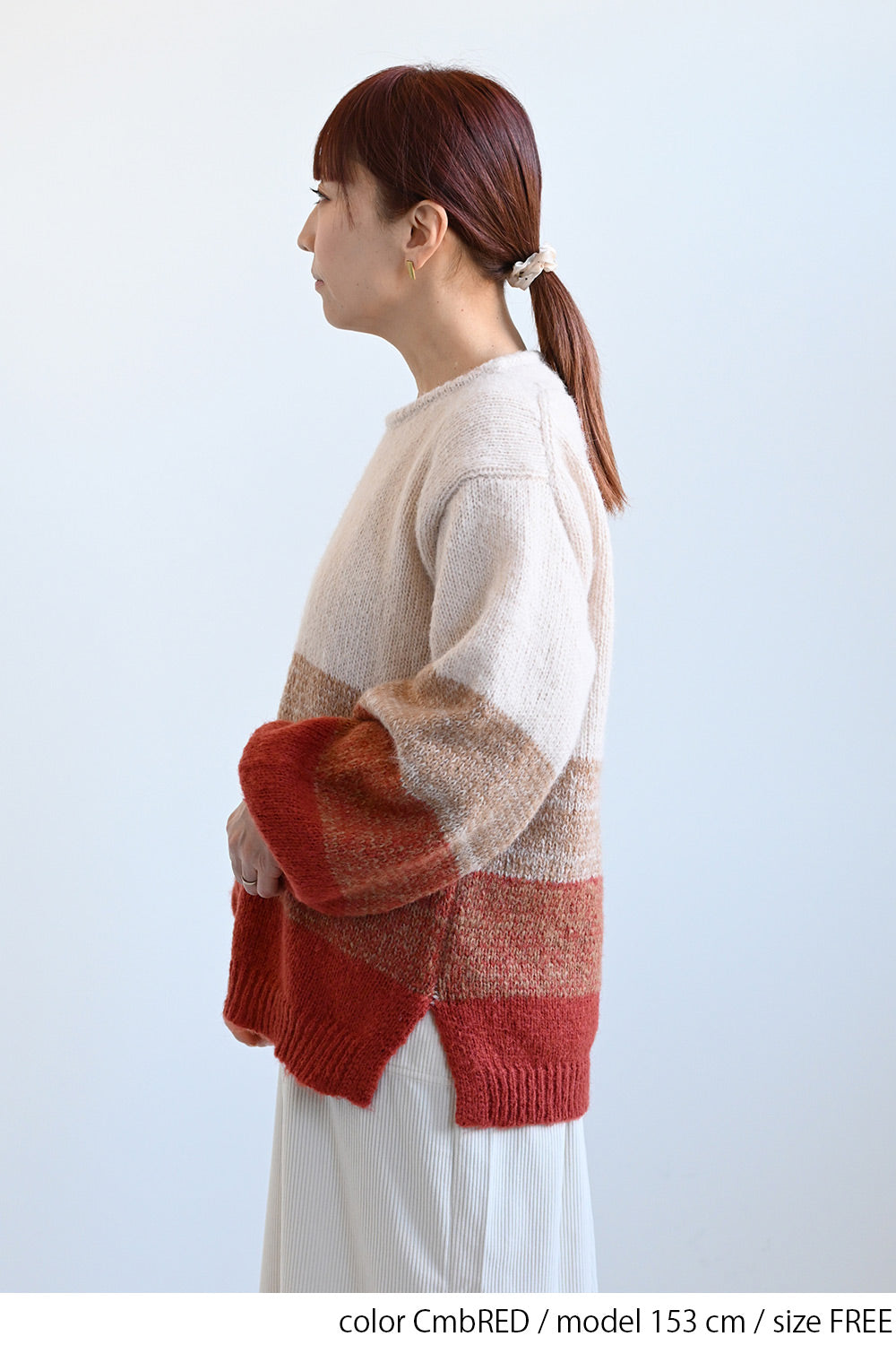 ≪SALE≫Gradient Puff Pullover
