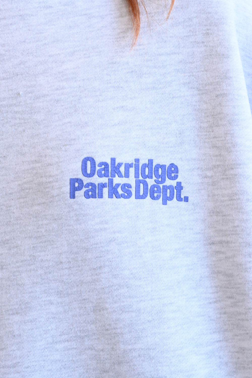 oakridge裏起毛ショートトレーナー