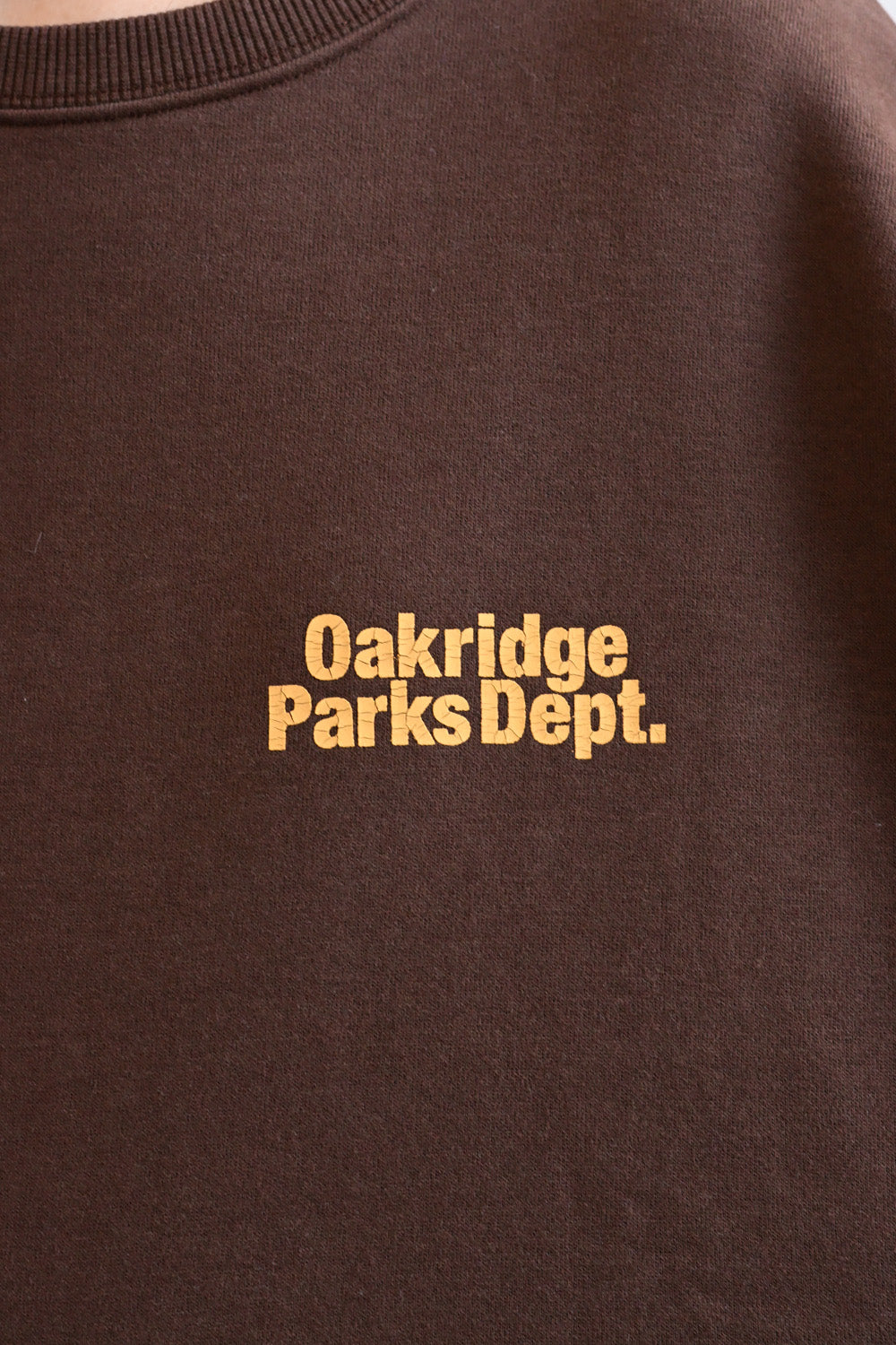oakridge裏起毛ショートトレーナー