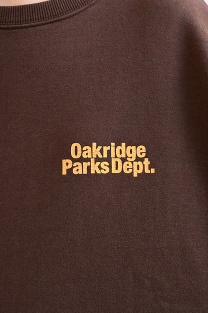 oakridge裏起毛ショートトレーナー