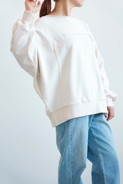 Dolman Sleeve Fleece Pullover