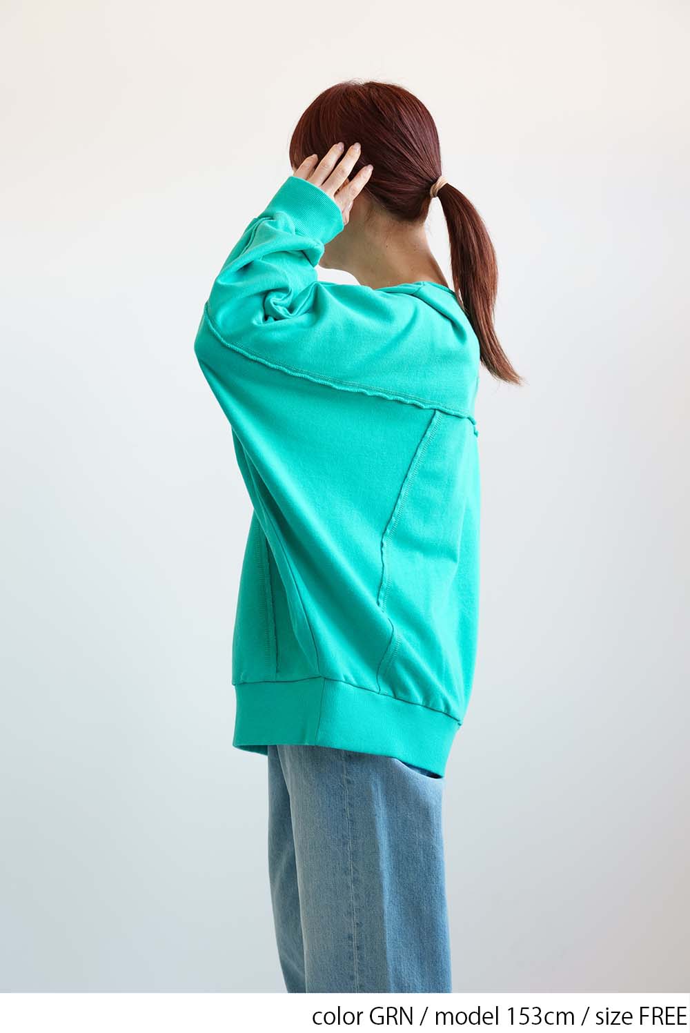 Dolman Sleeve Fleece Pullover