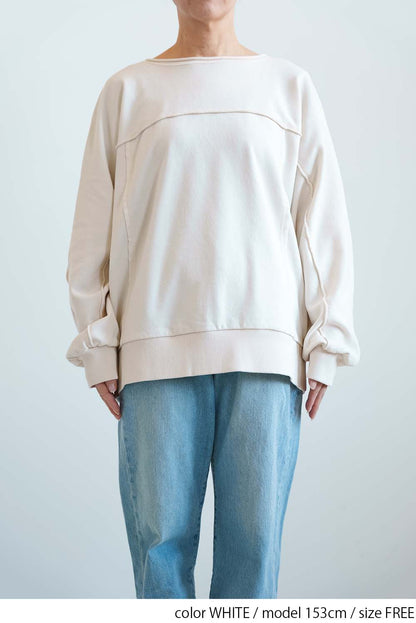 Dolman Sleeve Fleece Pullover
