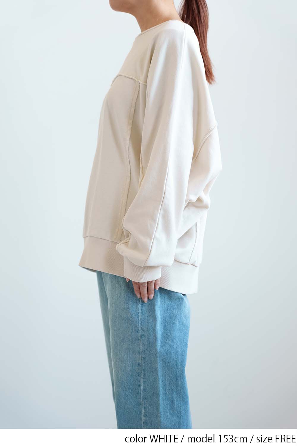 Dolman Sleeve Fleece Pullover
