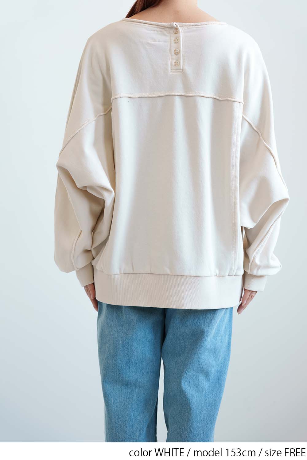 Dolman Sleeve Fleece Pullover