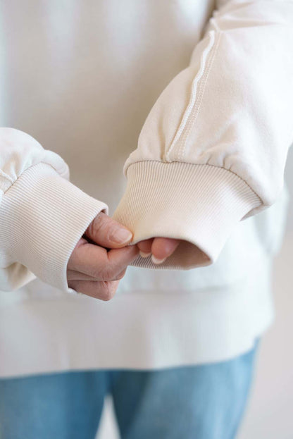 Dolman Sleeve Fleece Pullover